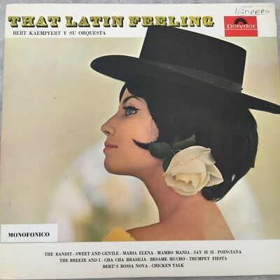 BERT KAEMPFERT: That Latin Feeling (Colombia Polydor LPHM 46 433 Mono / NM) 
