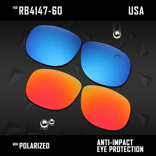 Lente de repuesto polarizada antiarañazos para Ray Ban RB4147 60 mm opcional - Imagen 16 de 18