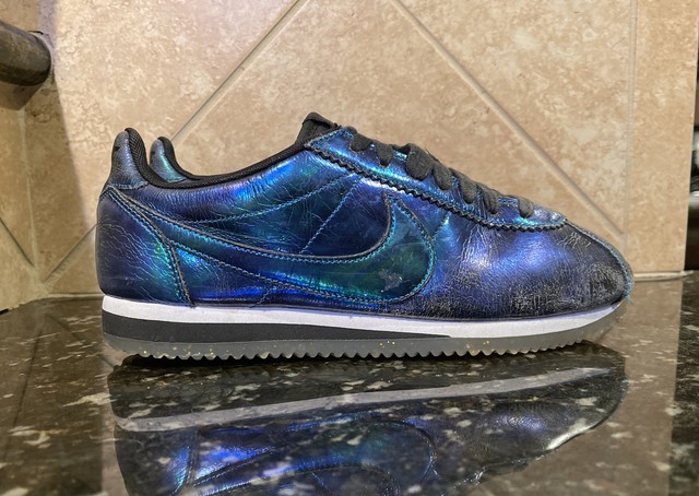 nike cortez iridescent