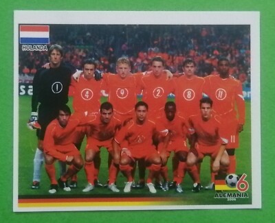 2006 Navarrete Germany World Cup FIFA  #136 NETHERLANDS SOCCER TEAM Sticker