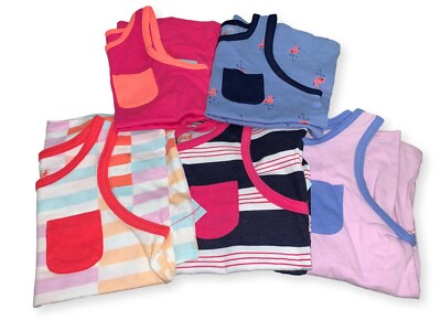 Cat & Jack Girls Summer Tank Top set 5pk-2T