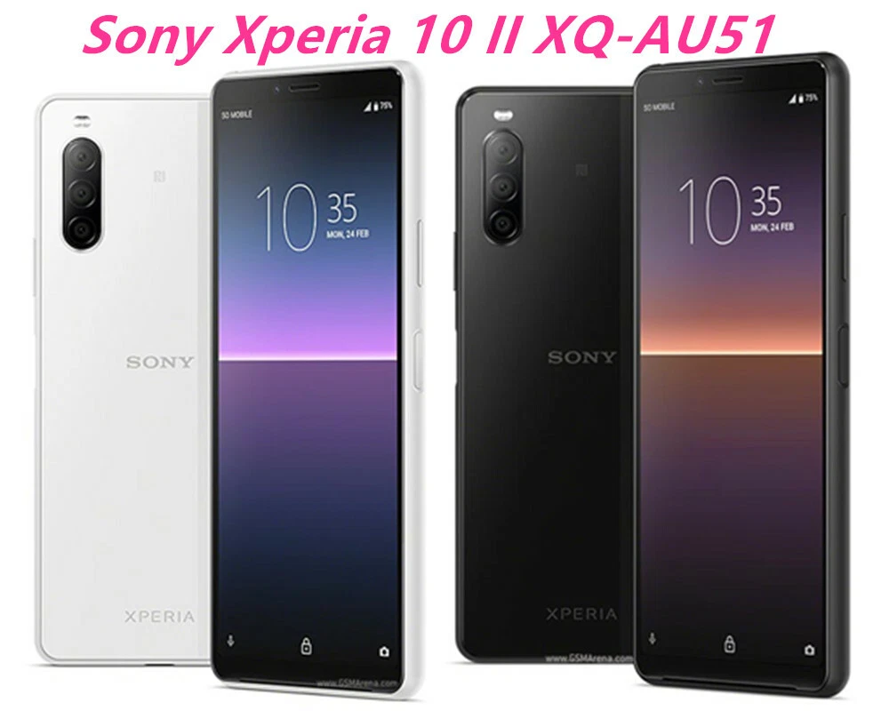 Unopened Sony Xperia 10 II Black Single SIM XQ-AU51 12MP 6.0