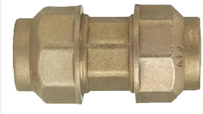 BIGIUNTO GIUNTO DOPPIO RACCORDO TUBO POLIETILENE 20x20 ASTORI