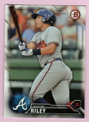 2016 Bowman Draft Austin Riley BD-165 Atlanta Braves