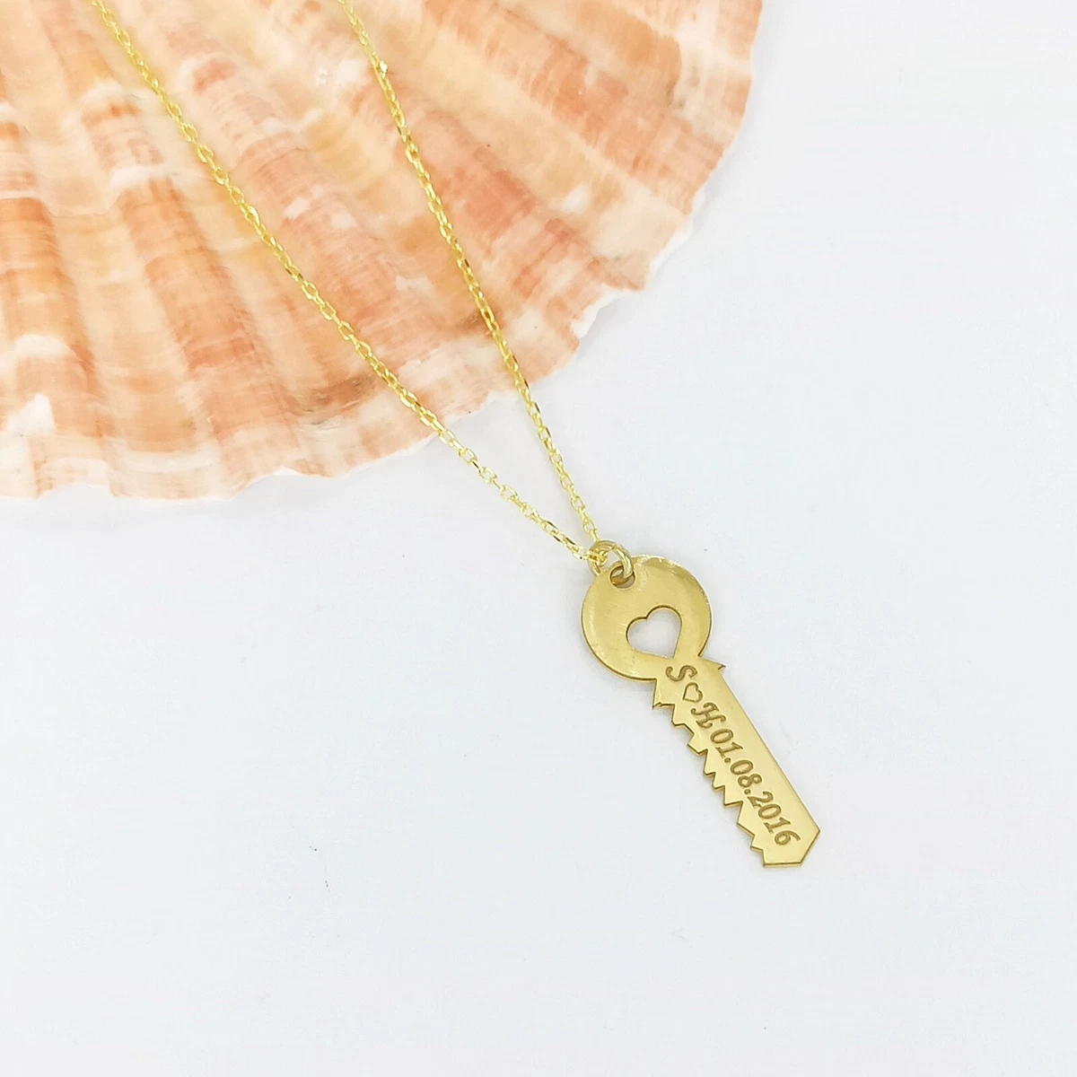 Custom sales key necklace