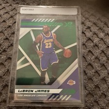 2020-21 CHRONICLES XR GREEN FOIL LEBRON JAMES #289 LAKERS