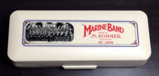 Marine Band Harmonica Key Of A With Case