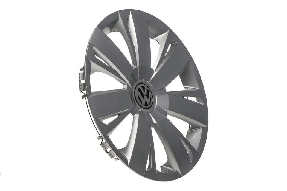 2011-2014 VW Volkswagen Jetta SINGLE 16" Wheel Hub Cap OEM GENUINE 5C0601147AQLV - Image 2 of 4
