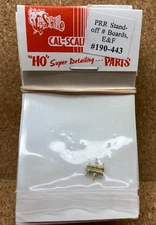 Pennsylvania RR Number Boards EMD E / F Diesels Brass Cal Scale 190-443 HO Model