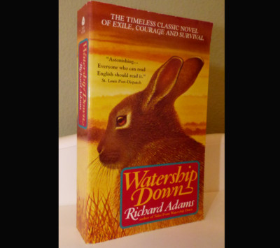 Watership Down a novel  by Richard Adams paperback book FREE USA SHIPPING
