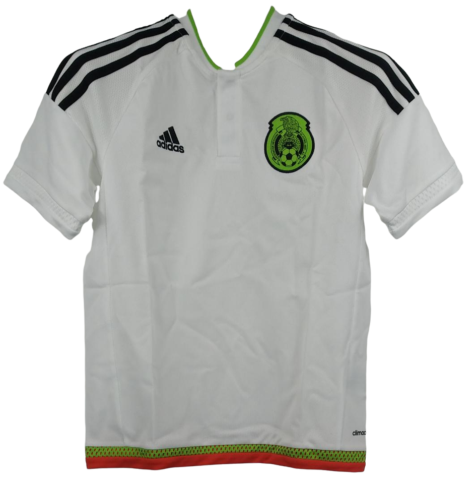Adidas Soccer Youth Mexico Jersey, White/Black LARGE eBay