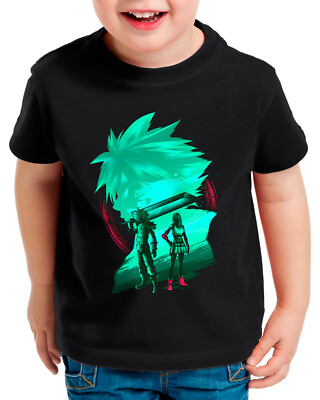 Fantasy Team Kinder T-Shirt anime cloud choco-bo sephiroth