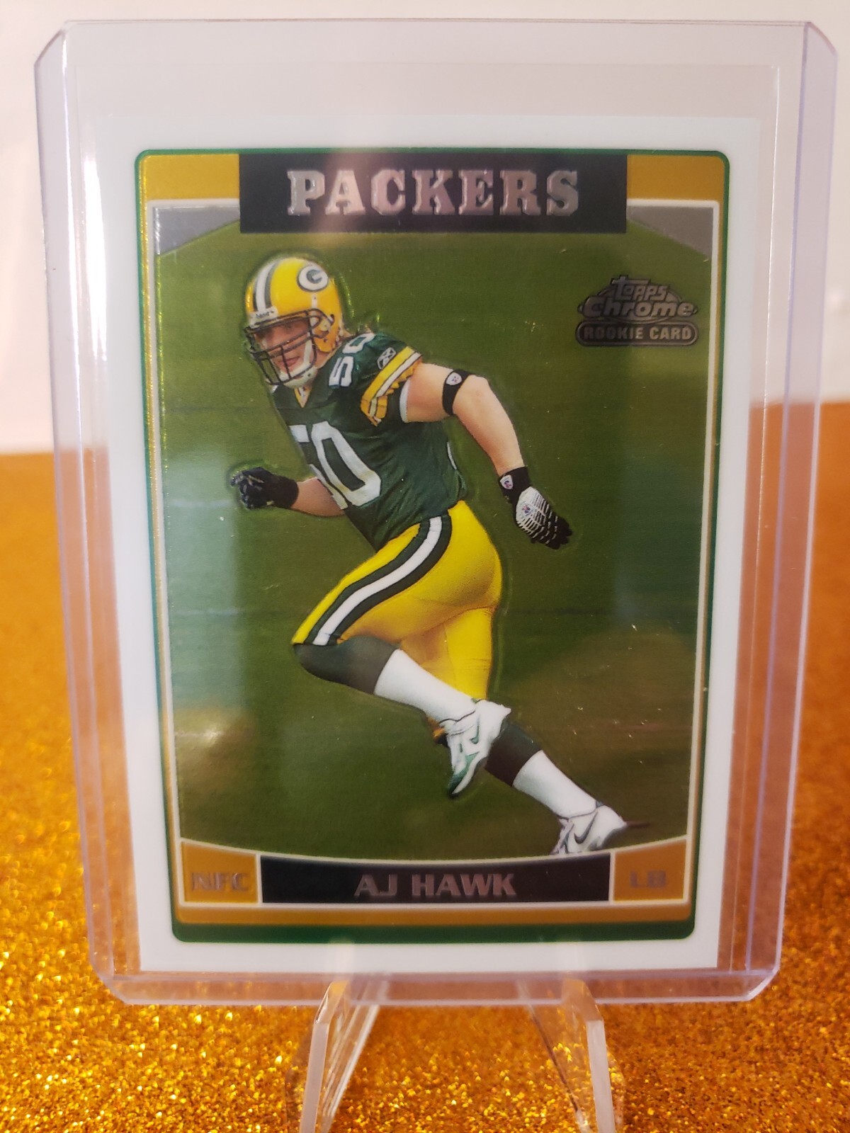 2006 Topps Chrome AJ Hawk Rookie #222