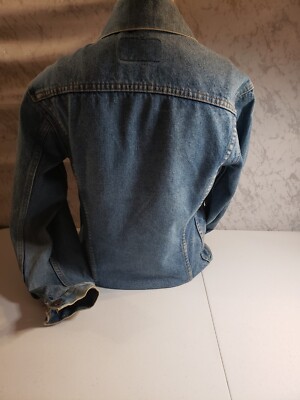 Vintage Levi's 705 Denim/Jean Jacket Size 32 | eBay