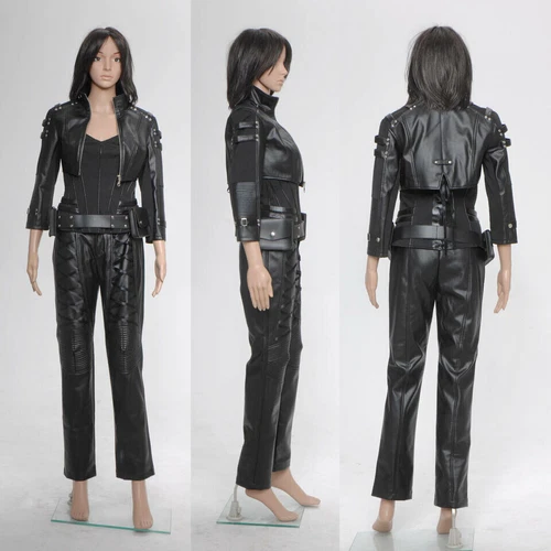 new Arrow Black Canary Sara Lance Pleather Carnival Costume Halloween Cosplay &