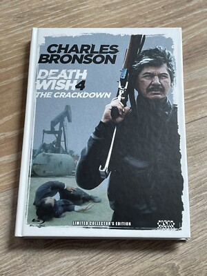 Death Wish 4 - Das weisse im Auge 1987 Charles Bronson Mediabook Blu Ray 422/777