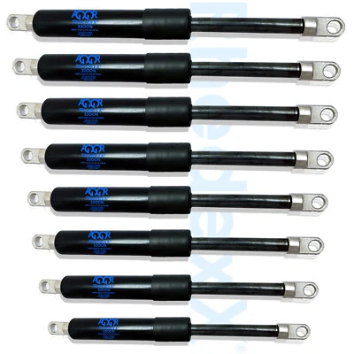 RHEDEXX®, GASDRUCKFEDER-GROSSHANDEL Gasdruckfeder Gasdruckdämpfer Dämpfer M6 M8 M10 Länge 106mm-900mm | 100N-2.500N