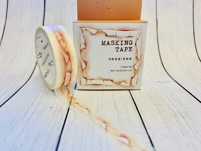 Ripped Edge Paper Curled Paper Washi Tape Papercraft Planner Supply Journal 