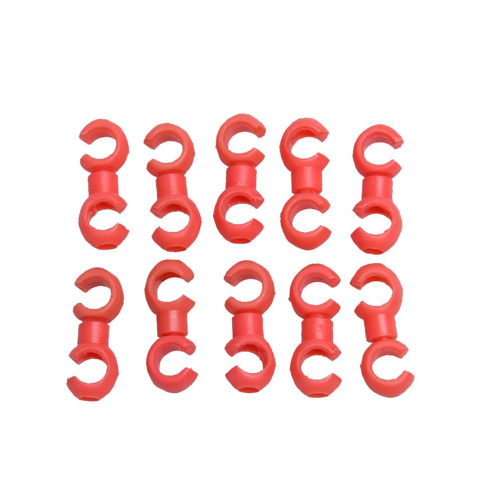 30Pcs Bicycle Brake Cable Clip Buckle S Style Bike MTB Hose Guide Cable