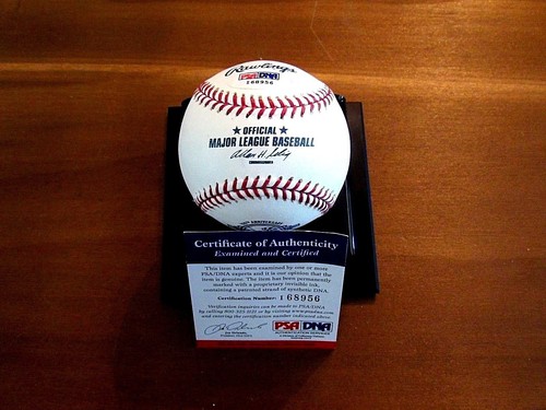 WHITEY FORD 100 YEARS OF EXCELLENCE YANKEES HOF SIGNED AUTO 100TH BASEBALL PSA - Picture 3 of 3