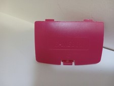 NEW BERRY RED Battery cover lid for the GBC Gameboy Color Console W/Logo