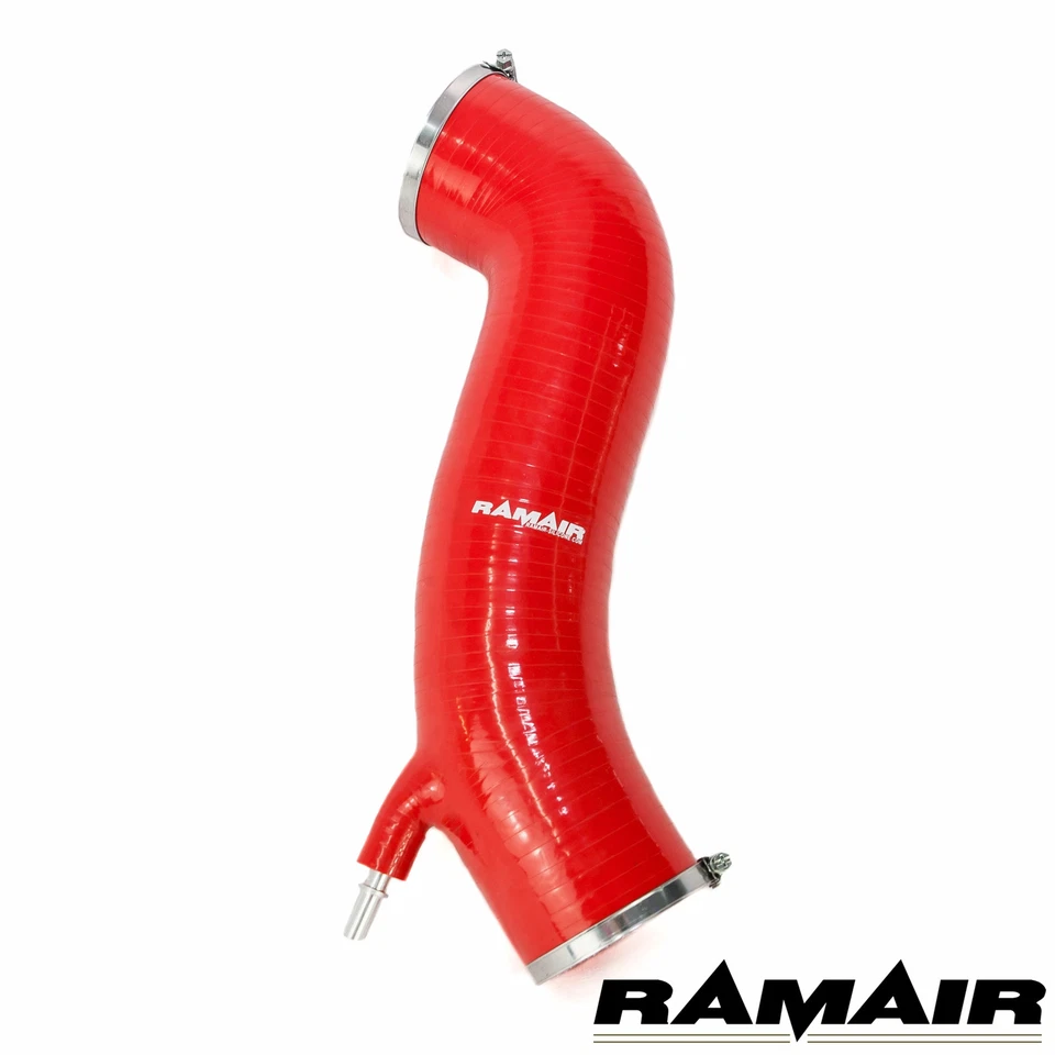 Red Ramair Silicone Induction Intake Pipe for Ford Fiesta ST 180 MK7 Ecoboost