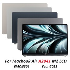For Macbook Air 15.3" M2 A2941 2023 LCD Screen Display Assembly Replacement