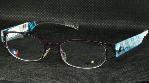 Evolun France 006-QU PURPLE A1-C L-03 EYEGLASSES GLASSES FRAME 50-18mm (NOTES)