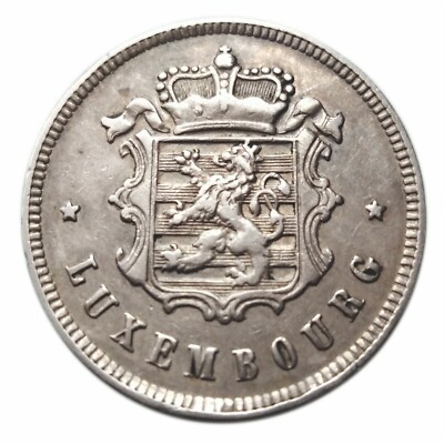 Luxembourg 25 Centimes Charlotte 1927 Very Fine Coin Great Condition Ebay