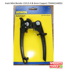 Irwin Mini Bender 210 (3 4 & 6mm Copper) 734442144052