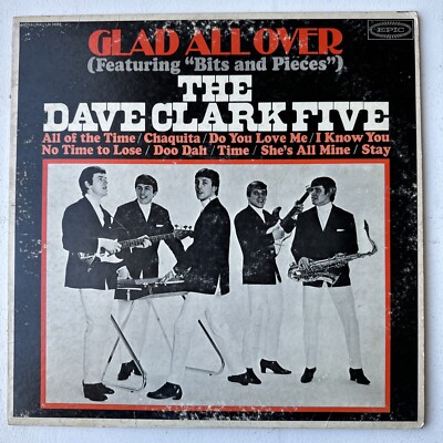 LP- The Dave Clark Five -Glad All Over  1964 Mono LN 24093
