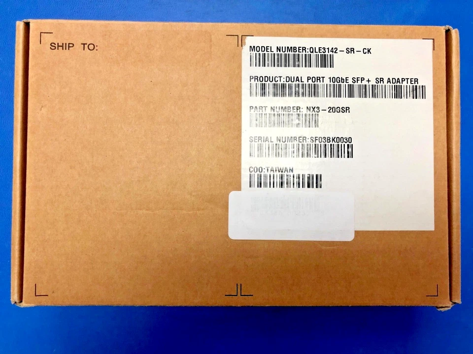 Qlogic QLE3142-SR-CK Dual Port 10GbE SFP+ CU Adapter - Image 3 of 3