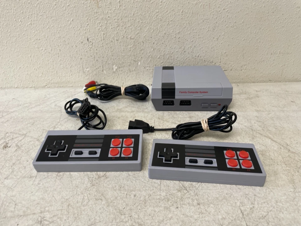 Generic Nintendo NES Mini Classic Edition W/ 2 Controllers Parts Repair Decor - Image 2 of 4