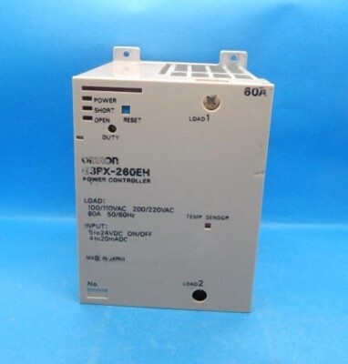 Mint CONDITION Omron G3PX-260EH Power Controller *SAMEDAY SHIP AVAILABLE