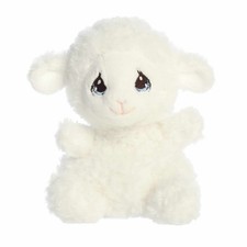 New Aurora Precious Moments Luffie Lamb 5" Palm Pal