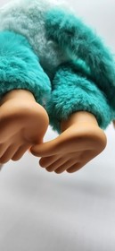 Fingerlings Care n Cuddles Interactive Baby Monkey Aubrey Teal Plush  13"