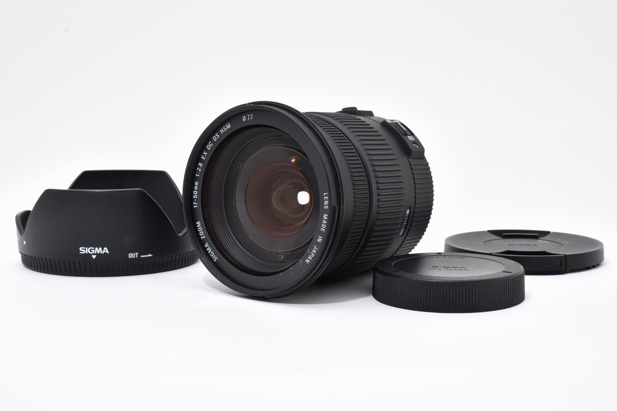 Sigma 17-50mm f/2.8 EX DC OS HSM Lens for Canon From Japan [Mint