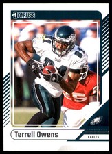 Terrell Owens 2024 Donruss #65 Eagles NFL READ FREE SHIPPING AutographDen