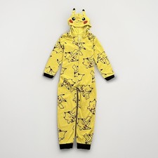 POKÉMON Pikachu Kigurumi Pijama Mono Disfraz Sudadera con Capucha Niños Amarillo M 8/10