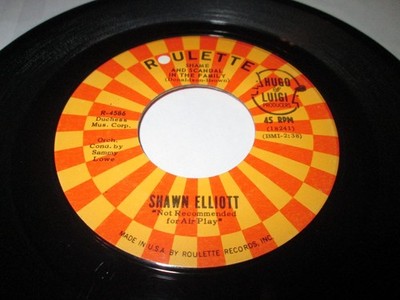 SHAWN ELLIOTT SHAME & SCANDAL IN THE FAMILY 45 7'' EX- ROULETTE VINYL HEAR REGGAE