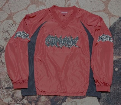 Supreme Warthog Warm Up Pullover Red Large Brand New