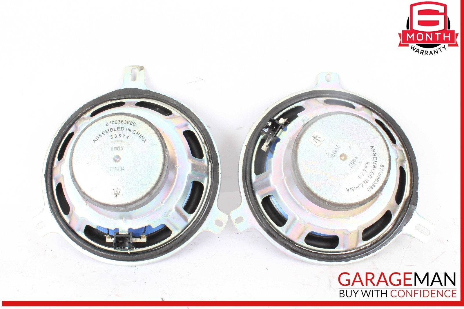 Maserati Levante 2017-2020 FRONT+RIGHT Speaker P/N 670036368
