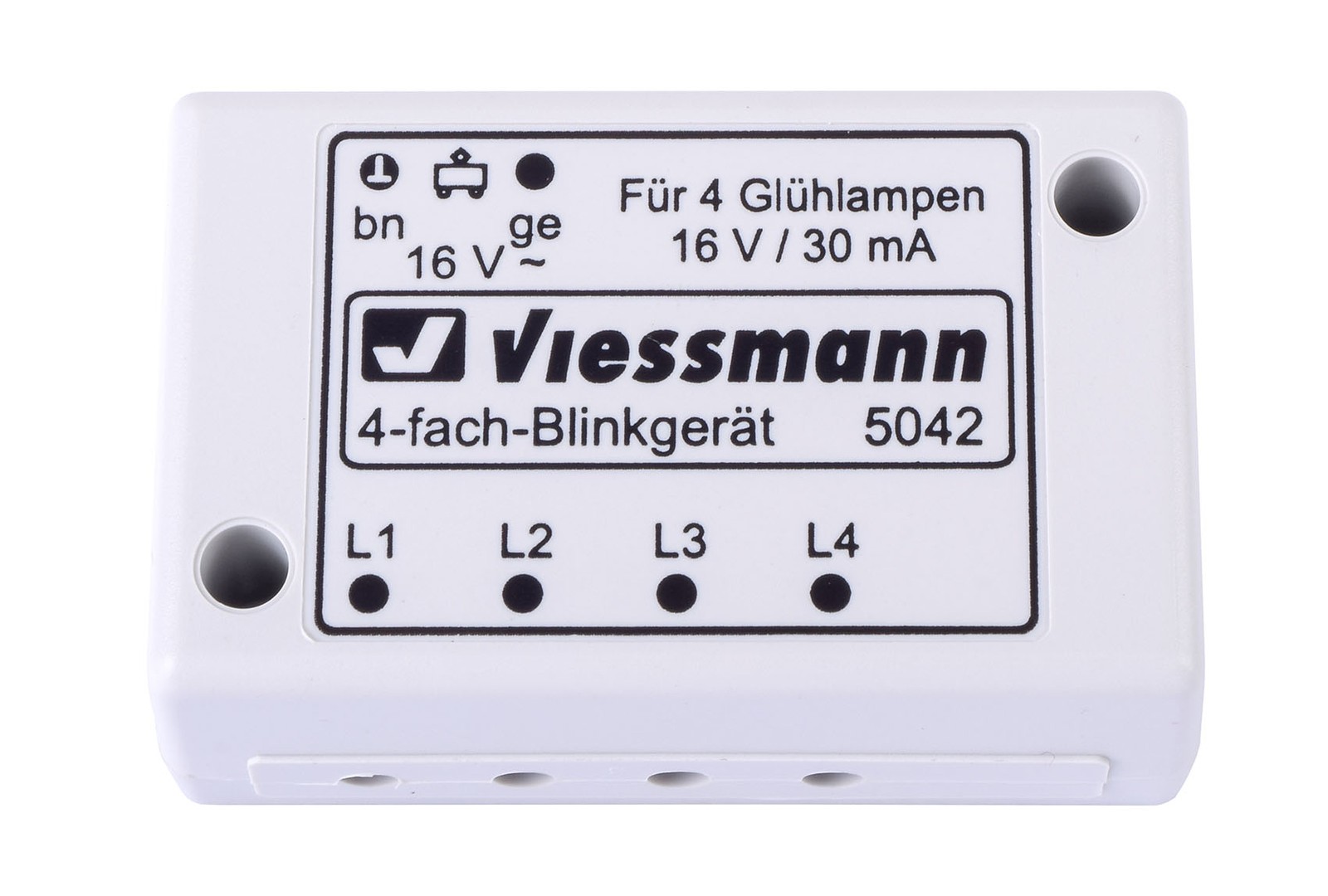 Viessmann 5042 - N Quad Flashing Electronics - New