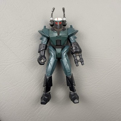 Vintage Kenner Saban's VR Troopers Sci Fi Robot Action Figure Green Black Toy