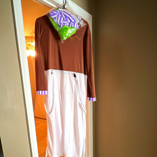Morph Costumes Standard Complete Outfit Brown/White Purple/Green Polyester