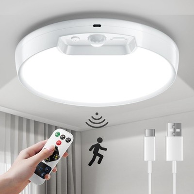 Homelist Newly Upgraded 8000mAh Rechargeable Ceiling Light, Battery-Operated Wi