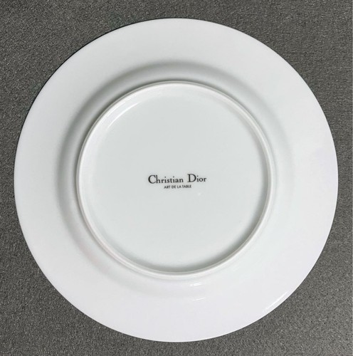 Christian Dior Millefiori Lily of the Valley Dessert Plates Set of 5 Japan Rare - Picture 8 of 12