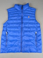 Polo Ralph Lauren Vest Youth Large Blue Puffer Packable