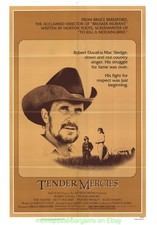 TENDER MERCIES MOVIE POSTER 1983 Original 27x41 RARE ROLLED! ROBERT DUVALL 1983