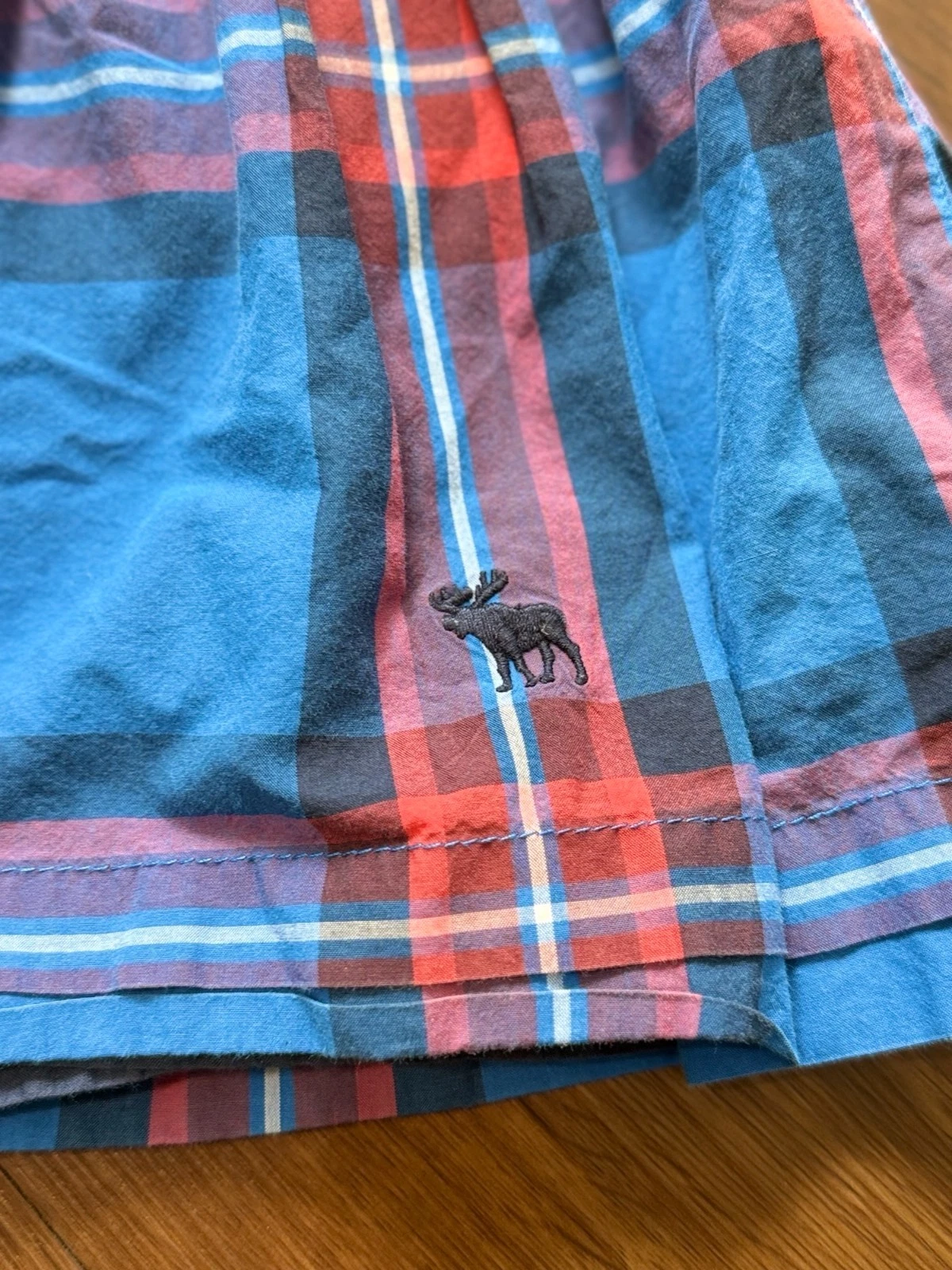 Abercrombie Plaid Pleated Mini Skirt Y2K Preppy Tenniscore Cottage 3763